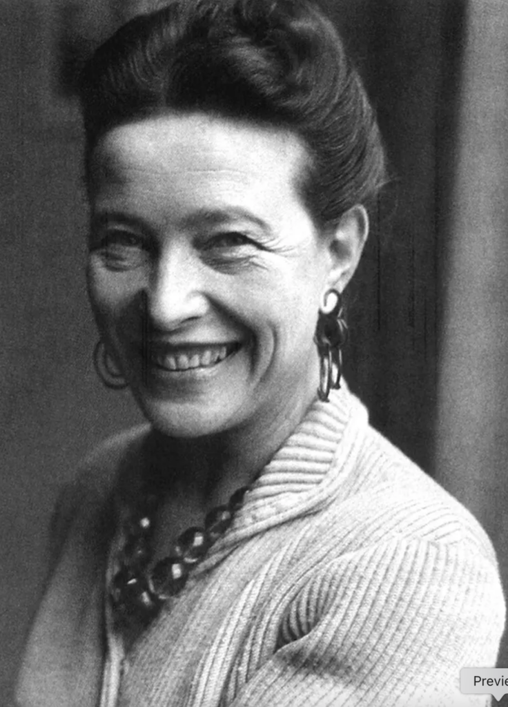 Simone de Beauvoir - Vênus em Aquário